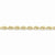 10K Yellow Gold Handmade Diamond-Cut Rope Chain