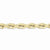 10K Yellow Gold Hand Made Diamond-Cut Rope Chain Bracelet