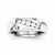 10k White Gold Men's Diamond Ring