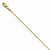 14K Yellow Gold Diamond-Cut Wheat Chain