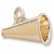 Megaphone Charm in 10k Yellow Gold hide-image