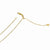 14K Yellow Gold Adjustable Wheat Chain