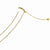 14K Yellow Gold Adjustable Diamond-Cut Wheat Chain