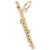 Flute Charm In Yellow Gold