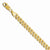 14K Yellow Gold Beveled Curb Chain