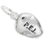 Pei Potato Charm In Sterling Silver