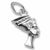 Nefertiti charm in Sterling Silver hide-image