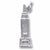 Empire State Bldg. charm in 14K White Gold