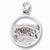 Niagara Falls charm in 14K White Gold hide-image