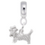 Yorkshire Dog charm dangle bead in Sterling Silver hide-image