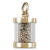 New Brunswick Sand Capsule charm in Yellow Gold Plated hide-image