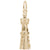 Lighthouse Charm in Yellow Gold Plated