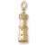 Lighthouse charm in Yellow Gold Plated hide-image