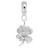 Dogwood Charm Dangle Bead In Sterling Silver