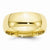 10k Yellow Gold 8mm Standard Comfort Fit Wedding Band