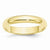 10k Yellow Gold 4mm Half Round Wedding Band