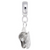 Oyster charm dangle bead in Sterling Silver hide-image