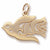 Peace Charm in 10k Yellow Gold hide-image