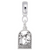 St. Francis charm dangle bead in Sterling Silver hide-image