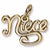 Niece charm in Yellow Gold Plated hide-image