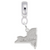 New York charm dangle bead in Sterling Silver hide-image