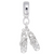 Snow Shoes charm dangle bead in Sterling Silver hide-image