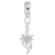 Edelweiss charm dangle bead in Sterling Silver hide-image