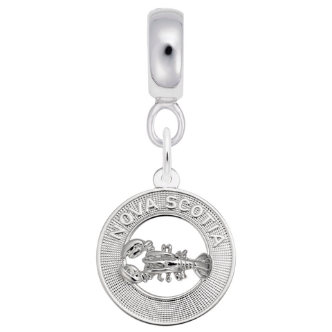 Nova Scotia Charm Dangle Bead In Sterling Silver