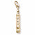 Carillon Richmond Va charm in Yellow Gold Plated hide-image