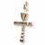 Bourbon St Lamp Post charm in Yellow Gold Plated hide-image