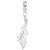 Tortola Charm Dangle Bead In Sterling Silver