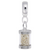 Antigua Sand Capsule Charm Dangle Bead In Sterling Silver