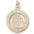 Chateau Frontenac Charm in 10k Yellow Gold hide-image