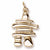 Inukshuk charm in Yellow Gold Plated hide-image