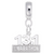 Half Marathon charm dangle bead in Sterling Silver hide-image