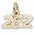 Marathon 26.2 W/Diamond Charm in 10k Yellow Gold hide-image