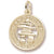 Vancouver Inukshuk charm in Yellow Gold Plated hide-image