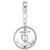 Anchor charm dangle bead in Sterling Silver hide-image