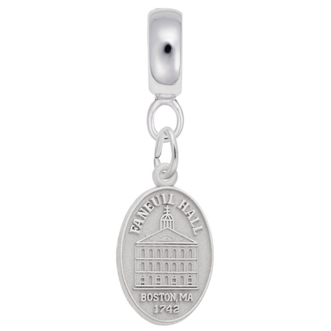 Faneuil Hall Charm Dangle Bead In Sterling Silver