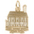 Paul Revere House Charm In Yellow Gold