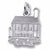 Paul Revere House charm in 14K White Gold hide-image