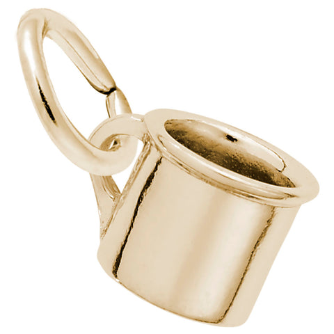 Baby Cup Charm In Yellow Gold