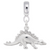 Stegosaurus charm dangle bead in Sterling Silver hide-image