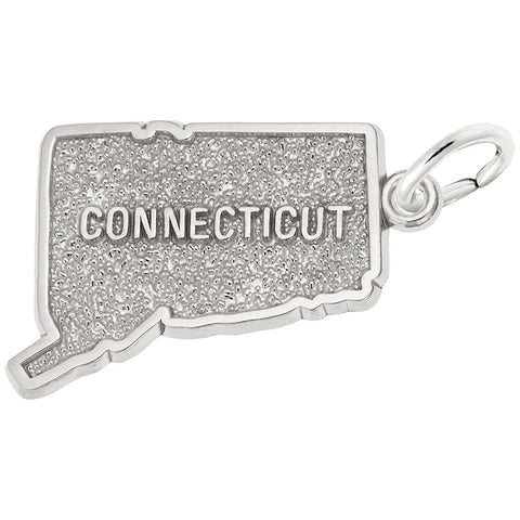 Connecticut Charm In 14K White Gold