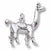 Llama charm in Sterling Silver hide-image