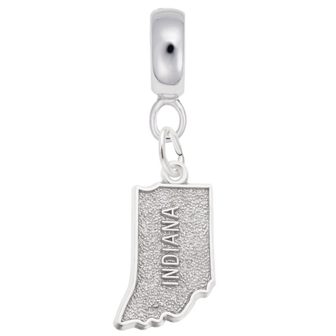 Indiana Charm Dangle Bead In Sterling Silver