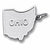 Ohio charm in 14K White Gold hide-image