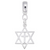 Interfaith Symbol charm dangle bead in Sterling Silver hide-image