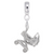 Baby Carriage charm dangle bead in Sterling Silver hide-image