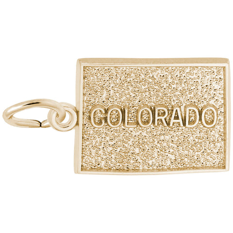 Colorado Charm in Yellow Gold Plated